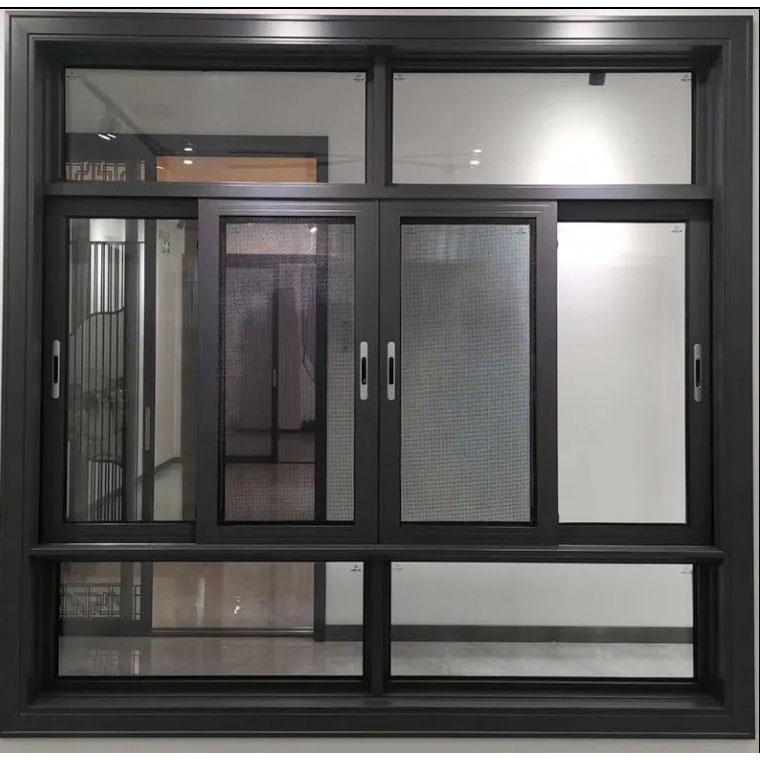 24x36 Aluminium Horizontale Öffnung Schiebebühne Glasfenster