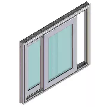 Aluminiumgleiterfenster
