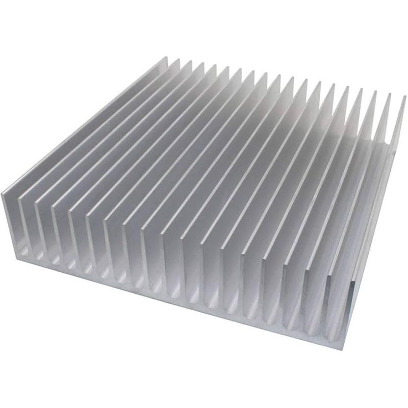 Aluminium extrudiert quadratische Kühlkörper