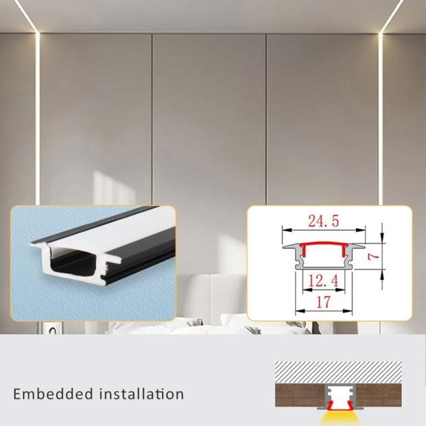 Extrusionsprofil von Light U Form Strip Light